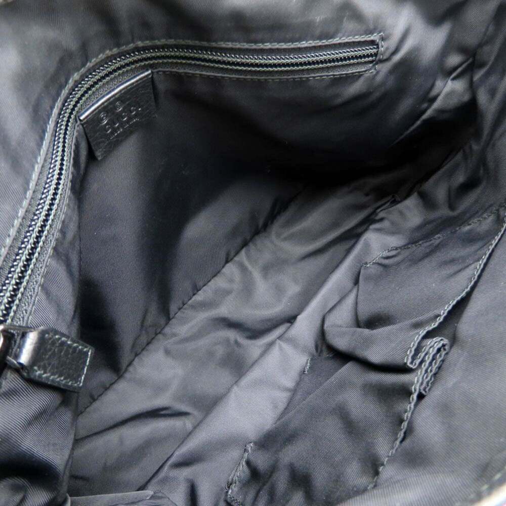 GUCCI Black Leather Shoulder Bag - Picture 6 of 16